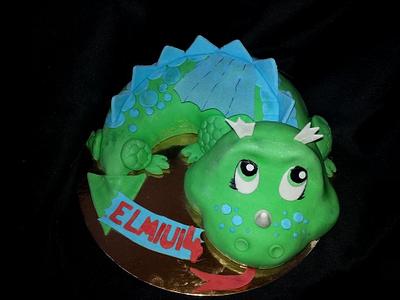 dinosour cake - Cake by Danguole