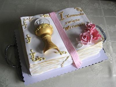 First communion - Cake by Wanda