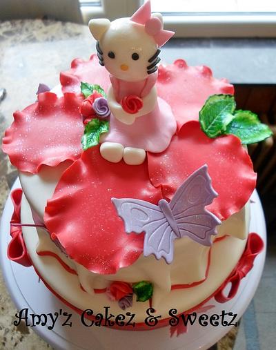 Hello Kitty - Cake by Amy'z Cakez & Sweetz