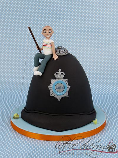 Policeman/Fisherman Cake - Cake by Little Cherry