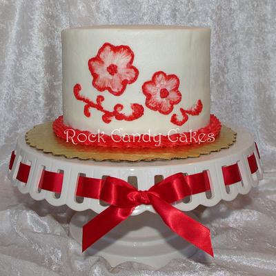 Brush Emboridery - Cake by Rock Candy Cakes
