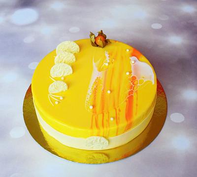 Mirror glaze cake - Cake by vargasz