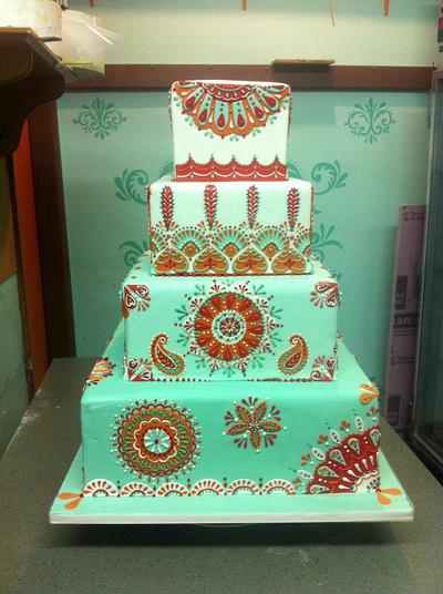 Indian wedding - Cake by Dina