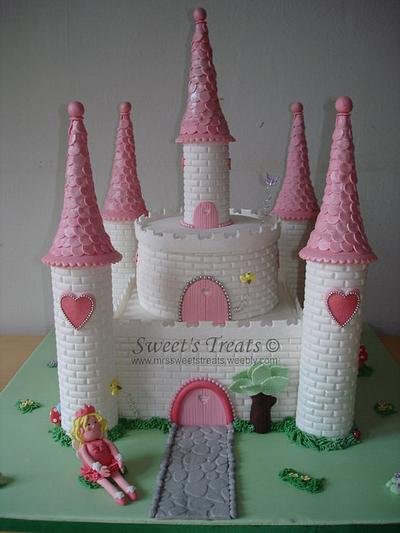 My First Fairytale Castle Cake - Cake by Jessica Rabicano-Sweet