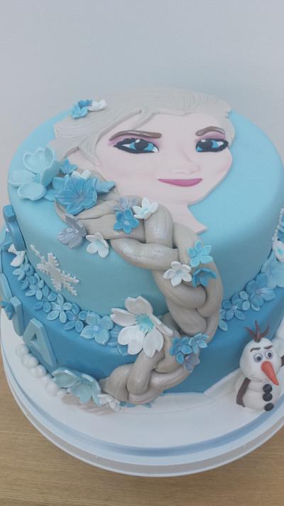 frozen - Cake by Heathers Taylor Made Cakes