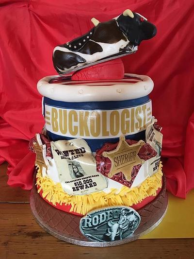 Bucking Bronco Rodeo cake - Cake by femmebrulee