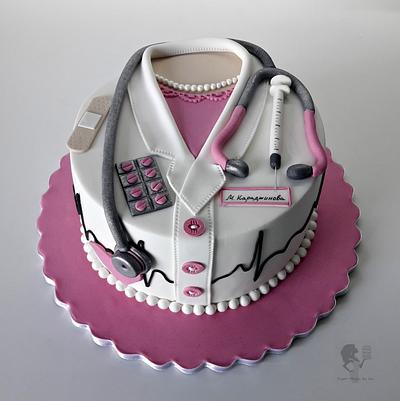 Nurse Cake - Cake by Antonia Lazarova
