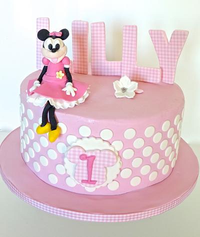 Minnie 1st Birthday - Cake by BEEautiful Cakes
