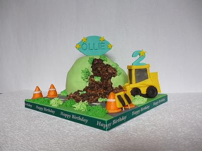 Little Yellow Digger - Cake by Hilz