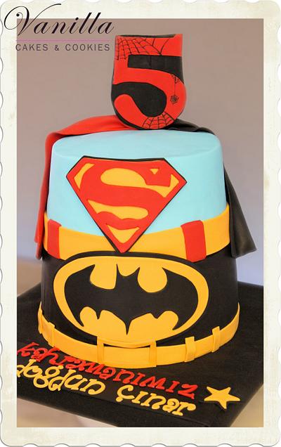Superhero Cake - Cake by Vanilla Studio