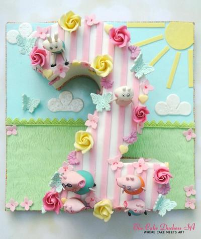 Peppa Pig & Friends - Cake by Sumaiya Omar - The Cake Duchess 