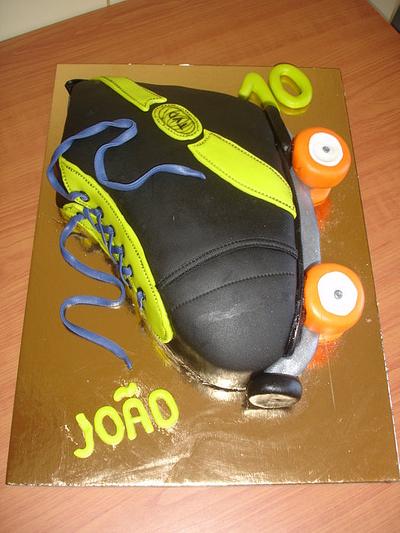 Skates cake - Cake by Vera Santos