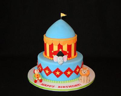 Circus Themed Cake - Cake by Elisa Colon