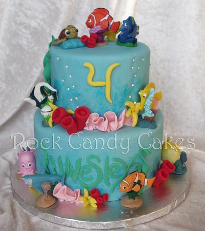 Nemo - Cake by Rock Candy Cakes