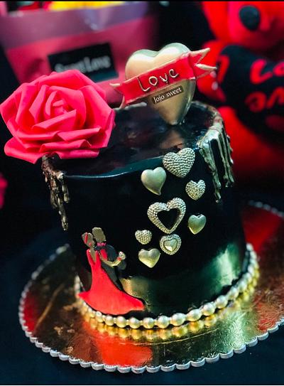 Valentine cake  - Cake by Jojosweet