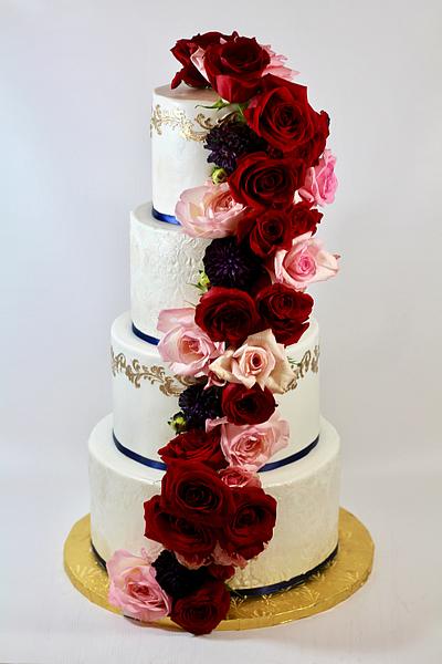 Wedding cake  - Cake by soods