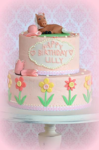 Pony in Pink - Cake by Sugarpatch Cakes