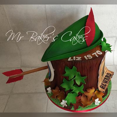 Sherwood Tree Stump - Cake by Mr Baker's Cakes