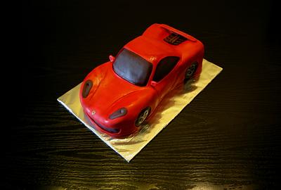 Ferrari car - Cake by Rozy