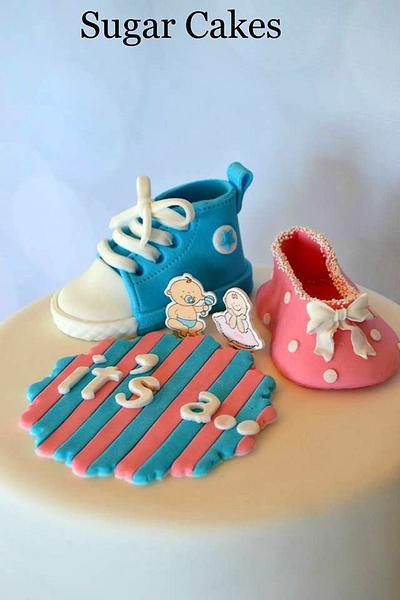 Gender Cake - Cake by Sugar Cakes 