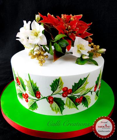 Traditional Christmas Cake  - Cake by Calli Creations
