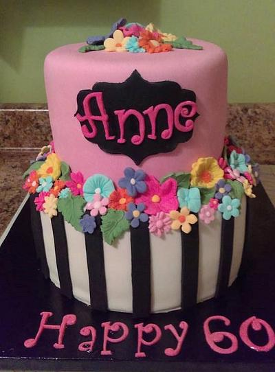 Anne's 60th Birthday Cake! - Cake by Jazz