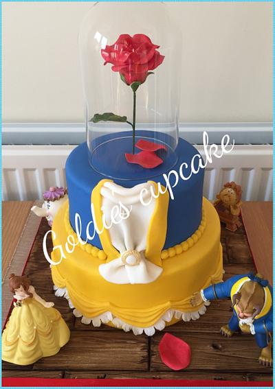 Beauty and the beast - Cake by Goldie's Celebration Cakes