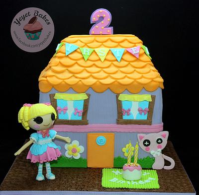 Lalaloopsy Dollhouse Cake - Cake by Yeyet Bakes