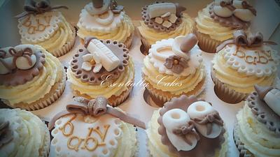 Baby shower cupcakes - Cake by Essentially Cakes