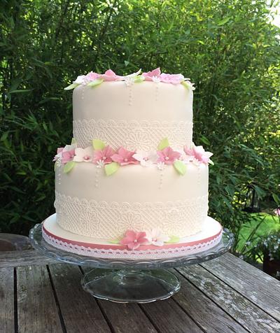 A simple wedding cake - Cake by Jane-Simply Delicious