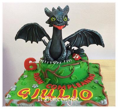 Dragon's cake - Cake by Carla Poggianti Il Bianconiglio