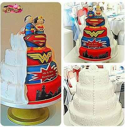 Super wedding - Cake by Michelle Donnelly