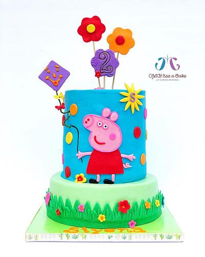 Peppa pig  - Cake by OMG! itss a cake