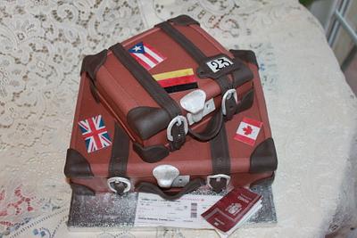 Suitcase cake - Cake by Artym 