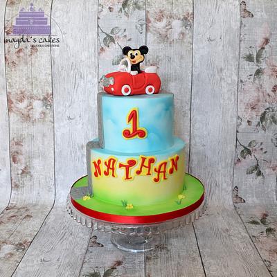 Mickey mouse - Cake by Magda's Cakes (Magda Pietkiewicz)
