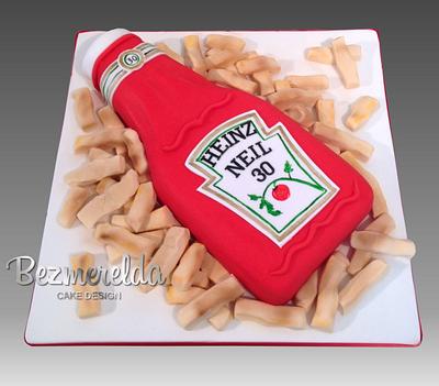 Heinz Ketchup cake  - Cake by Bezmerelda