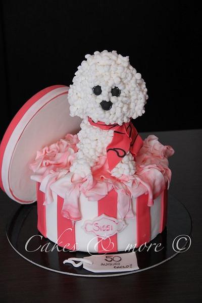 Poodle cake.. Again ;) - Cake by Elli & Mary