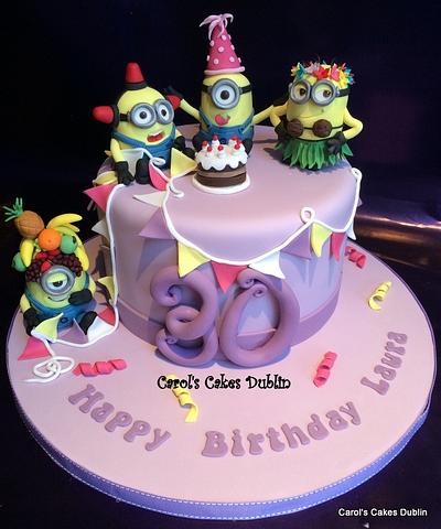 Minion Birthday cake - Cake by Carol McHugh