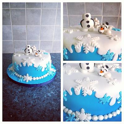 Frozen Cake - Cake by Beckie Hall