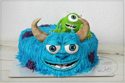 Monsters inc. - Cake by Ivana