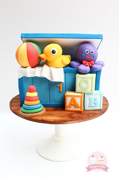 Toy box cake - Cake by Cuppy & Cake