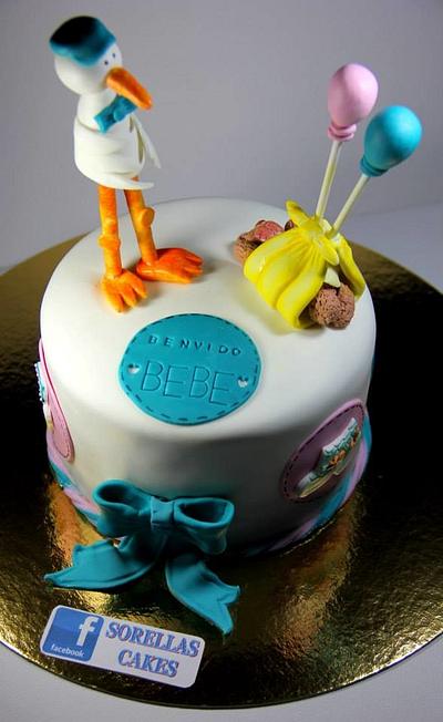 TARTA BEBE PAMPLONA  - Cake by SORELLAS CAKES PAMPLONA 