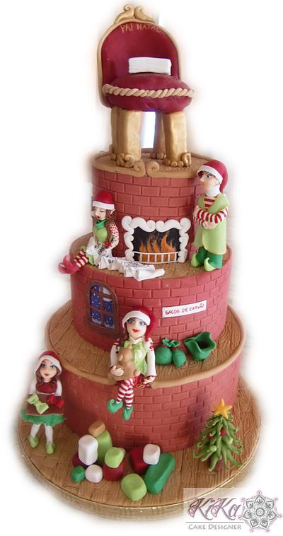Christmas Cake  - Cake by Kika Coutinho