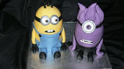 Despicable me 2 - Cake by For the love of cake (Laylah Moore)