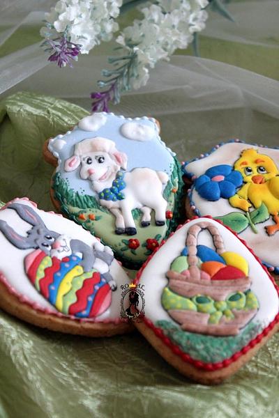 EASTER COOKIES - Cake by ARISTOCRATICAKES - cake design by Dora Luca