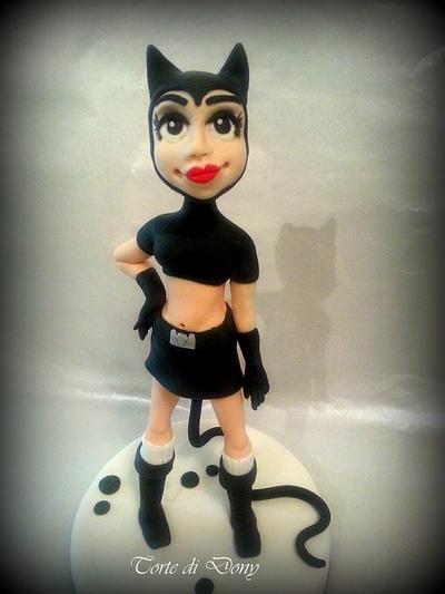 Topper Cat Woman - Cake by Donatella Bussacchetti