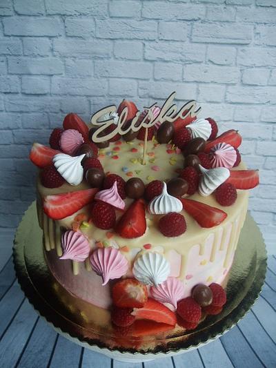 Cake with fruit - Cake by Vebi cakes