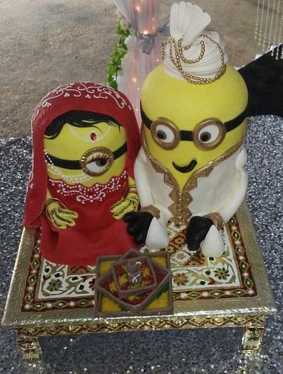 Minion Indian Wedding - Cake by MsTreatz