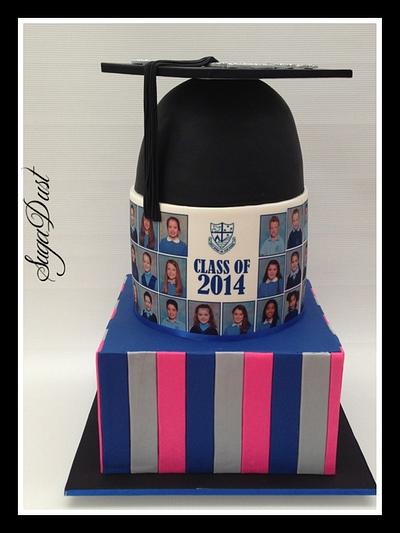 Grade 6 Graduation Cake - Cake by Mary @ SugaDust