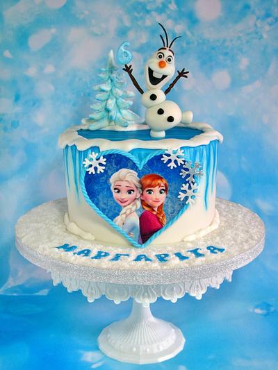 Frozen cake. - Cake by LenkaSweetDreams